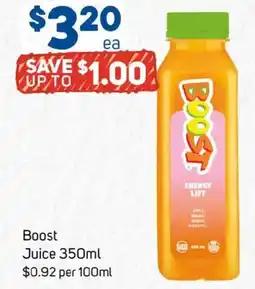 Foodland Boost juice offer
