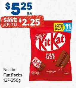 Foodland Nestlé fun packs offer