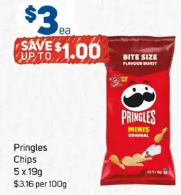 Foodland Pringles chips offer