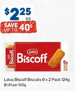 Foodland Lotus biscoff biscuits offer