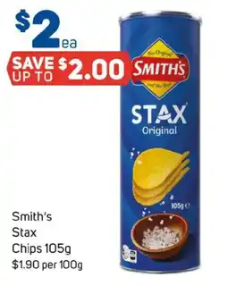 Foodland Smith's stax chips offer