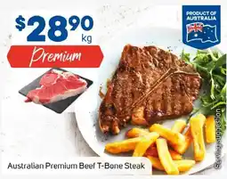 Foodland Australian premium beef t-bone steak offer