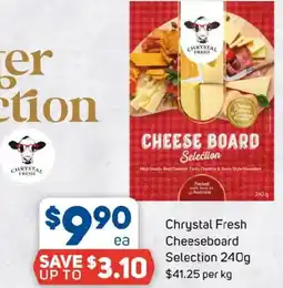 Foodland Chrystal fresh cheese board selection offer