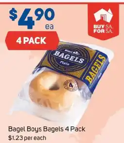 Foodland Bagel boys bagels offer