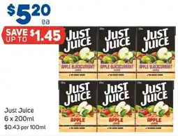Foodland Just juice offer