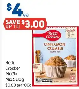 Foodland Betty crocker muffin mix offer