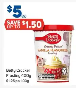 Foodland Betty crocker frosting offer