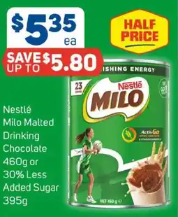 Foodland Nestlé milo malted drinking chocolate offer