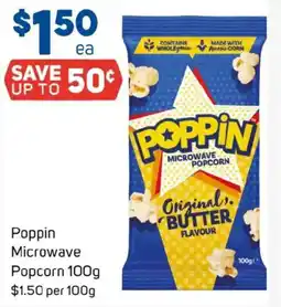 Foodland Poppin microwave popcorn offer