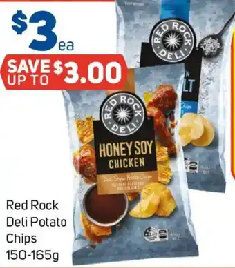 Foodland Red rock deli potato chips offer