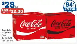 Foodland Coca-cola or varieties offer