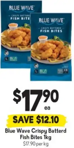 Drakes Blue Wave Crispy Batterd Fish Bites offer