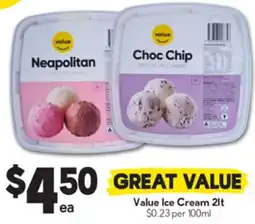Drakes Value Ice Cream offer