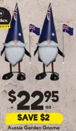 Drakes Aussie Garden Gnome offer