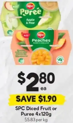 Drakes Spc diced fruit or puree offer