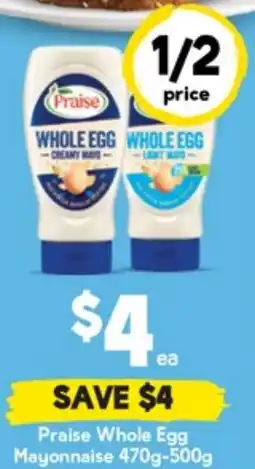 Drakes Praise Whole Egg Mayonnaise offer