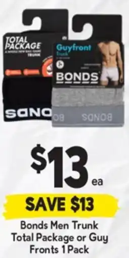 Drakes Bonds Men Trunk Total Package or Guy Fronts offer