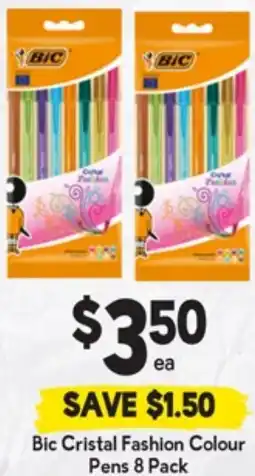 Drakes Bic Cristal Fashion Colour Pens offer