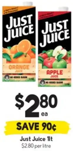 Drakes Just Juice offer