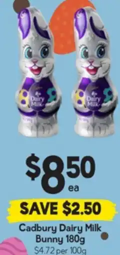 Drakes Cadbury Dairy Milk Bunny offer