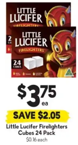 Drakes Little Lucifer Firelighters Cubes offer