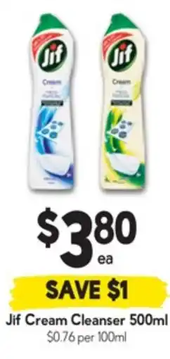 Drakes Jif cream cleanser offer