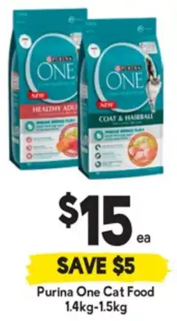 Drakes Purina one cat food offer