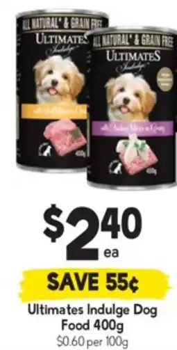 Drakes Ultimates indulge dog food offer
