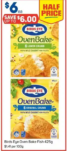 Foodland Birds eye oven bake fish offer