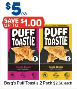 Foodland Borg's Puff Toastie offer
