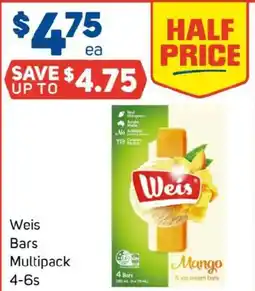 Foodland Weis Bars Multipack offer