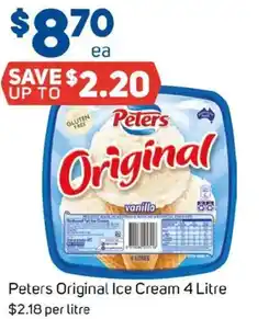 Foodland Peters Original Ice Cream offer