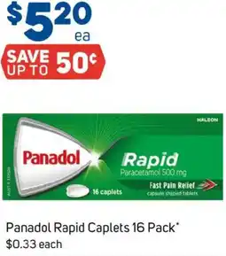 Foodland Panadol Rapid Caplets offer