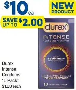 Foodland Durex Intense Condoms offer