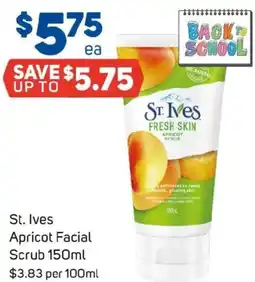 Foodland St. Ives Apricot Facial Scrub offer