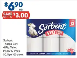 Foodland Sorbent Thick & Soft Toilet Paper offer