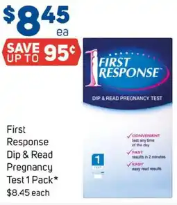 Foodland First Response Dip & Read Pregnancy Test offer