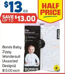 Foodland Bonds Baby Zippy Wondersuit offer