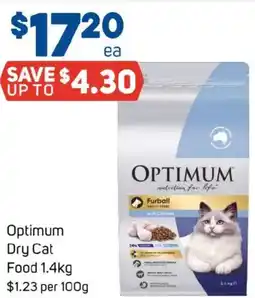 Foodland Optimum Dry Cat Food offer