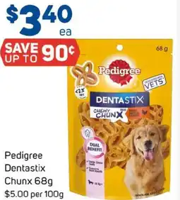 Foodland Pedigree dentastix chunx offer
