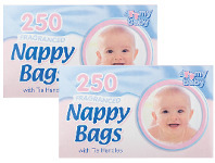 ePharmacy 4 My Baby 250 Nappy Bags offer
