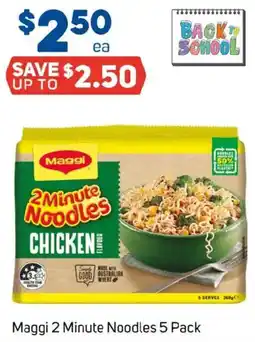 Foodland Maggi 2 minute noodles offer