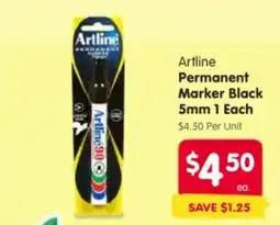 Spar Permanent marker black offer