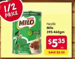 Spar Nestlé milo SAVE $5.55 offer