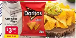 Spar Doritos corn chips offer