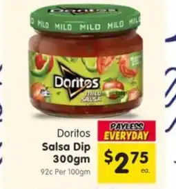 Spar Doritos salsa dip offer
