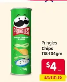 Spar Pringles chips offer