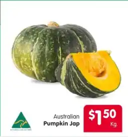 Spar Australian pumpkin jap offer