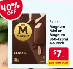 Spar Streets magnum mini or magnum offer