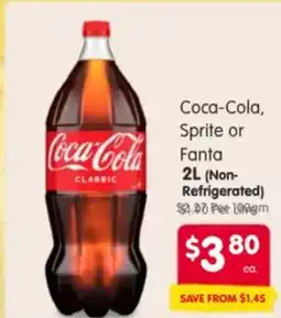 Spar Coca-Cola, Sprite or Fanta offer